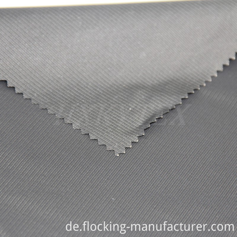 Striped Semi Memory Polyester Fabric for Men's Jacket